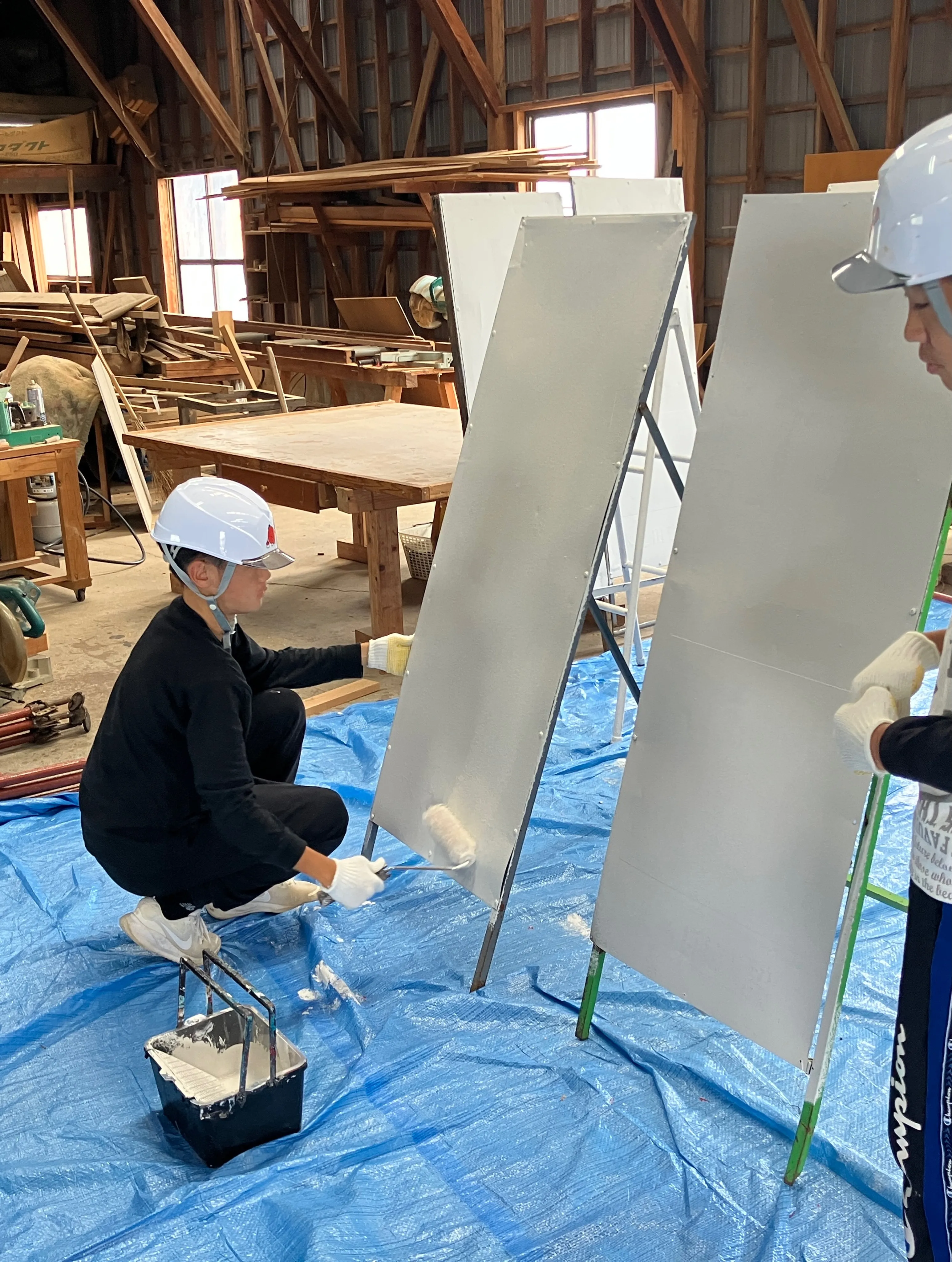 ご安全に太陽塗装です!